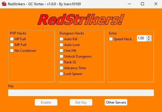 RedStrikers Trainer Grand Chase Vortex
